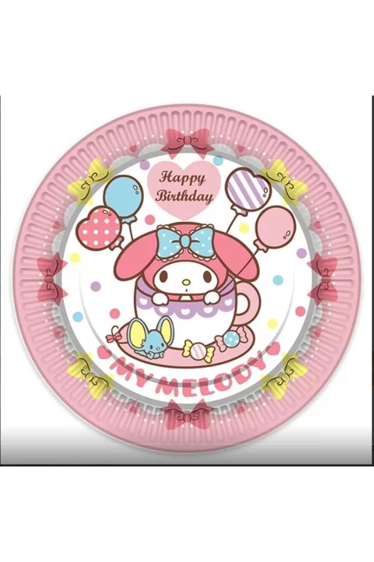 DODOMAR Tabak MY MELODİ-KUROMİ 8li tabak