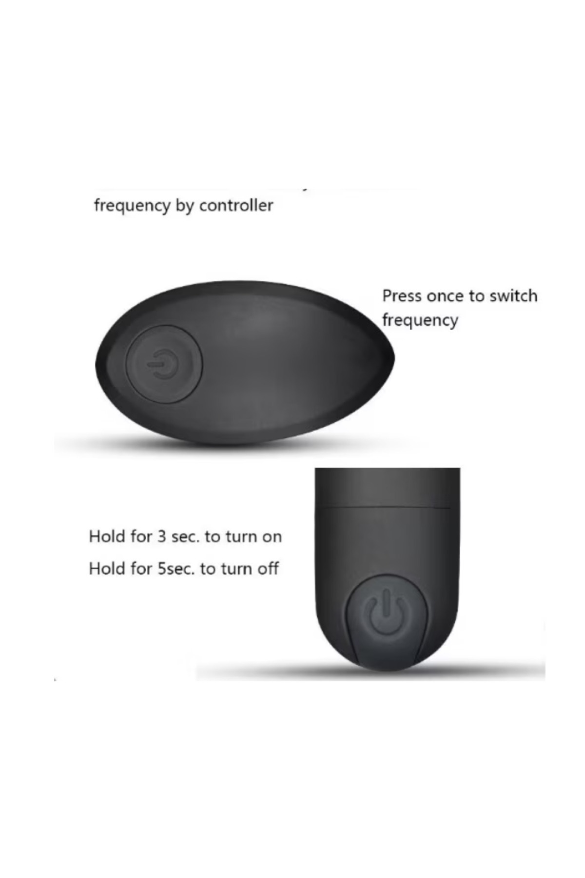 OEM-Bullet Massager with Rechargeable Wireless Remote Control, 10 Vibration Modes 5