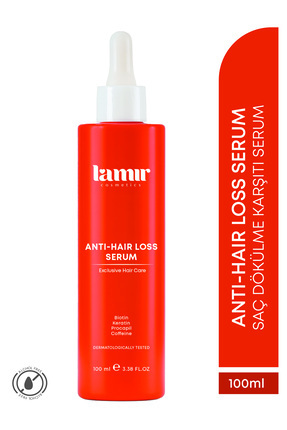 Lamir Anti-Hair Loss Serum – Biotin, Keratin, Procapil, Kafein İçerikli Saç D...