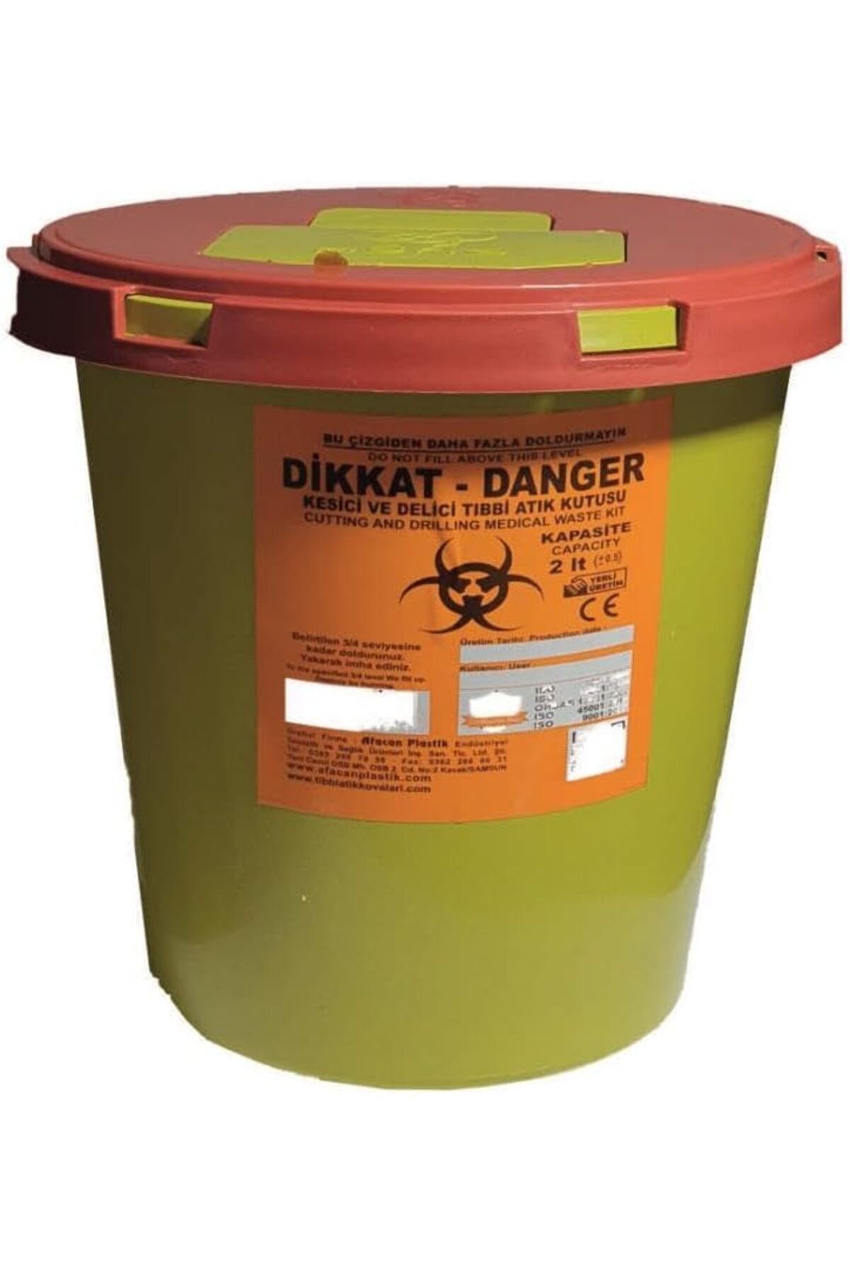 AC BOX 5 Medical Waste Bins 2Lt. Acbox 861931- Trendyol