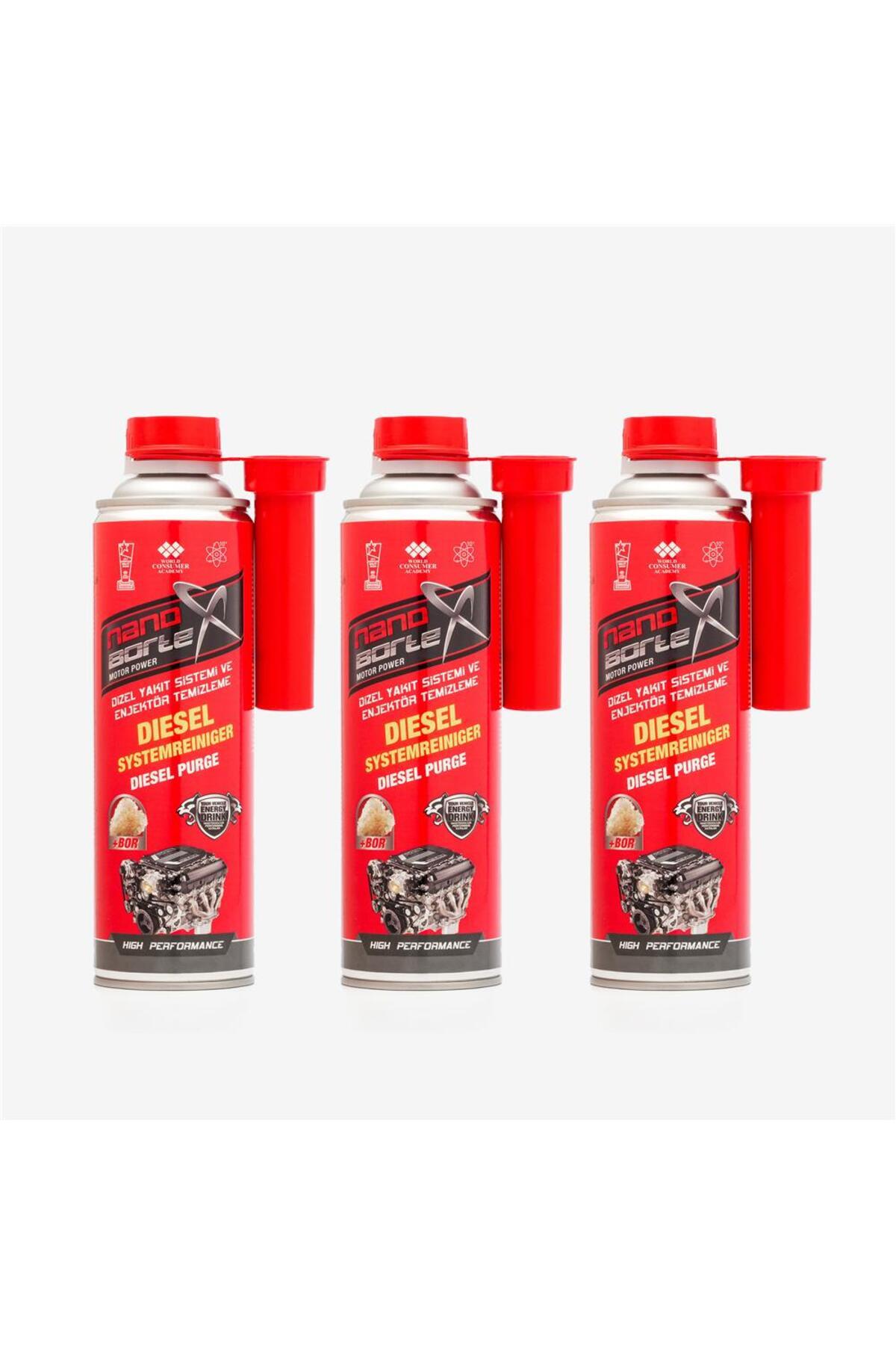 Nanobortex Dizel Yakıt Katkısı 600 Ml 3Lü