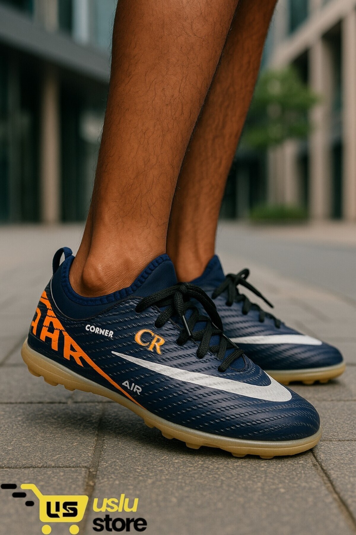 USLU Profesyonel Futbol Kramponu | 31-39 Numara | Dayanıklı & Konforlu