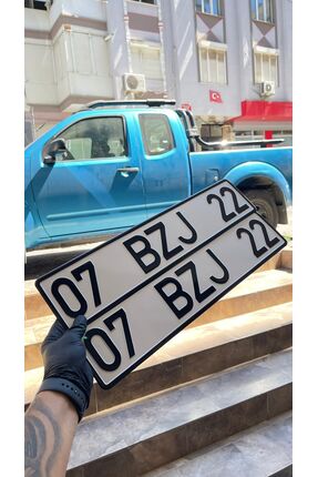 AlbaDekor35 AlbaDekor - TR'siz DEKOR ARAÇ PLAKA ( 2 adet ) , Kişiye Özel Deko...