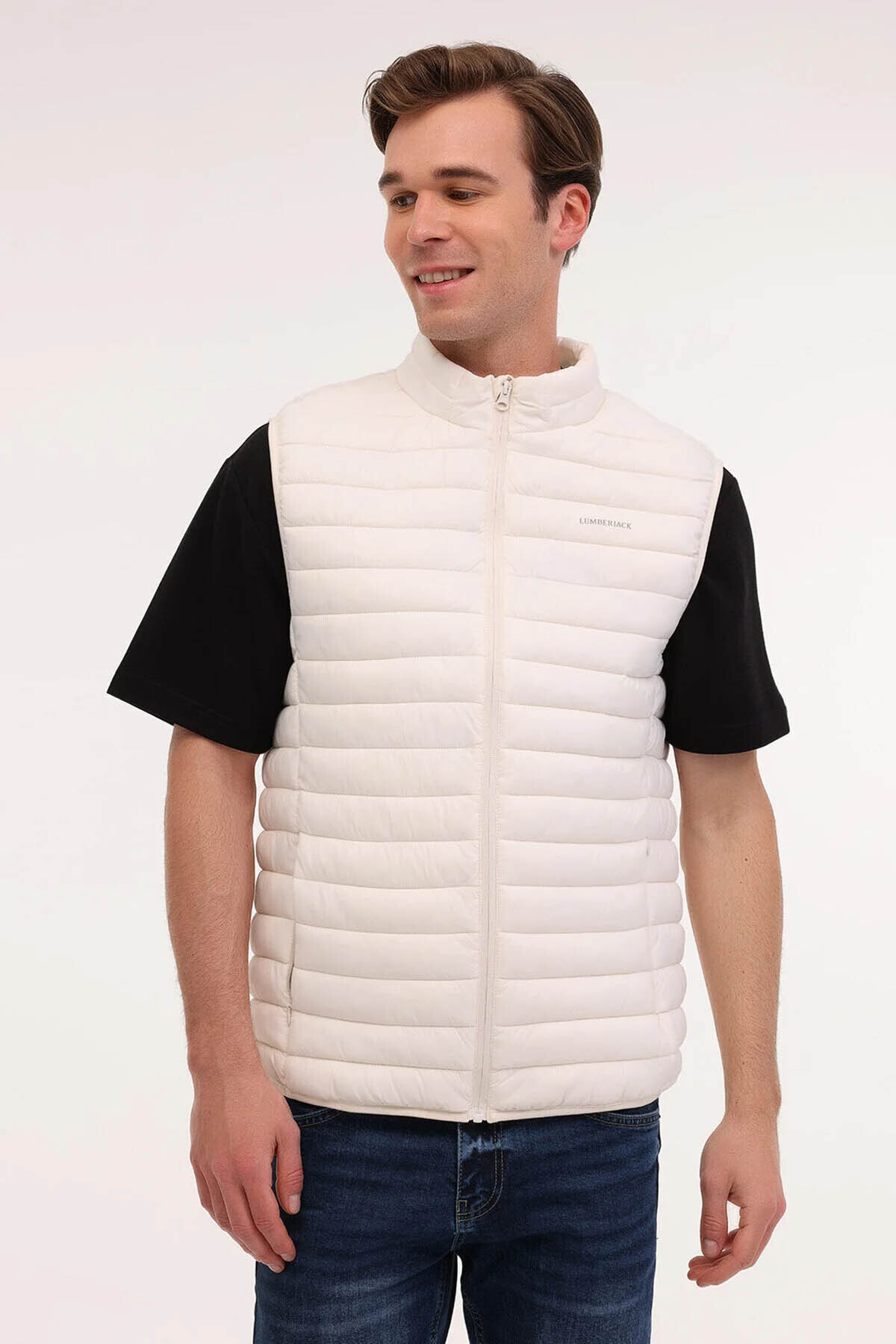 lumberjack-Ml Star 4West 5Pr Beige Men's Vest A102025658 5