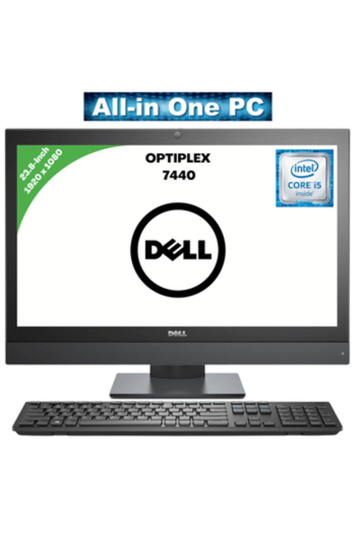 Dell-ALL in OnePC Optiplex 7440 | Intel Core i5-6th Gen | Ram 8GB DDR4 | SSD 256GB | Screen 23.8-in 2