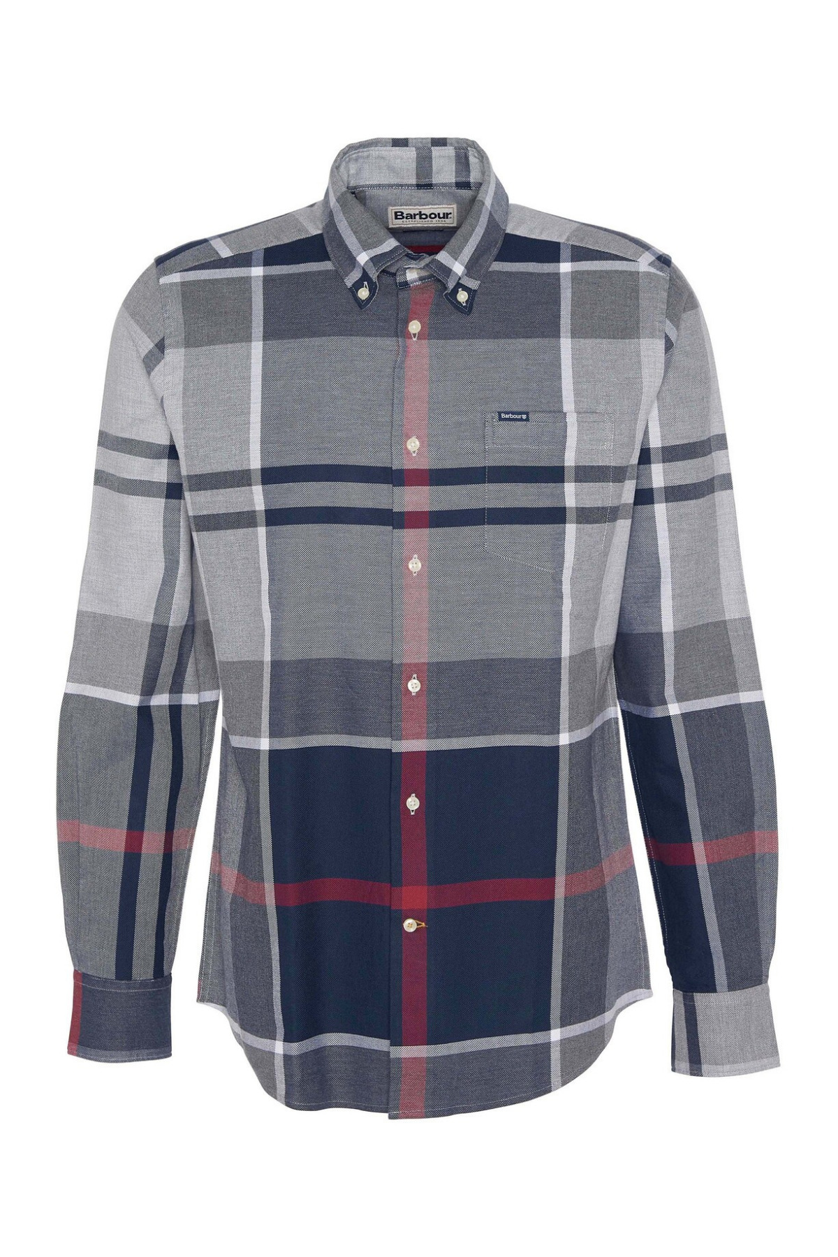 پیراهن مردانه آستین بلند | باربور Barbour MSH4980-T21 - تصویر 2