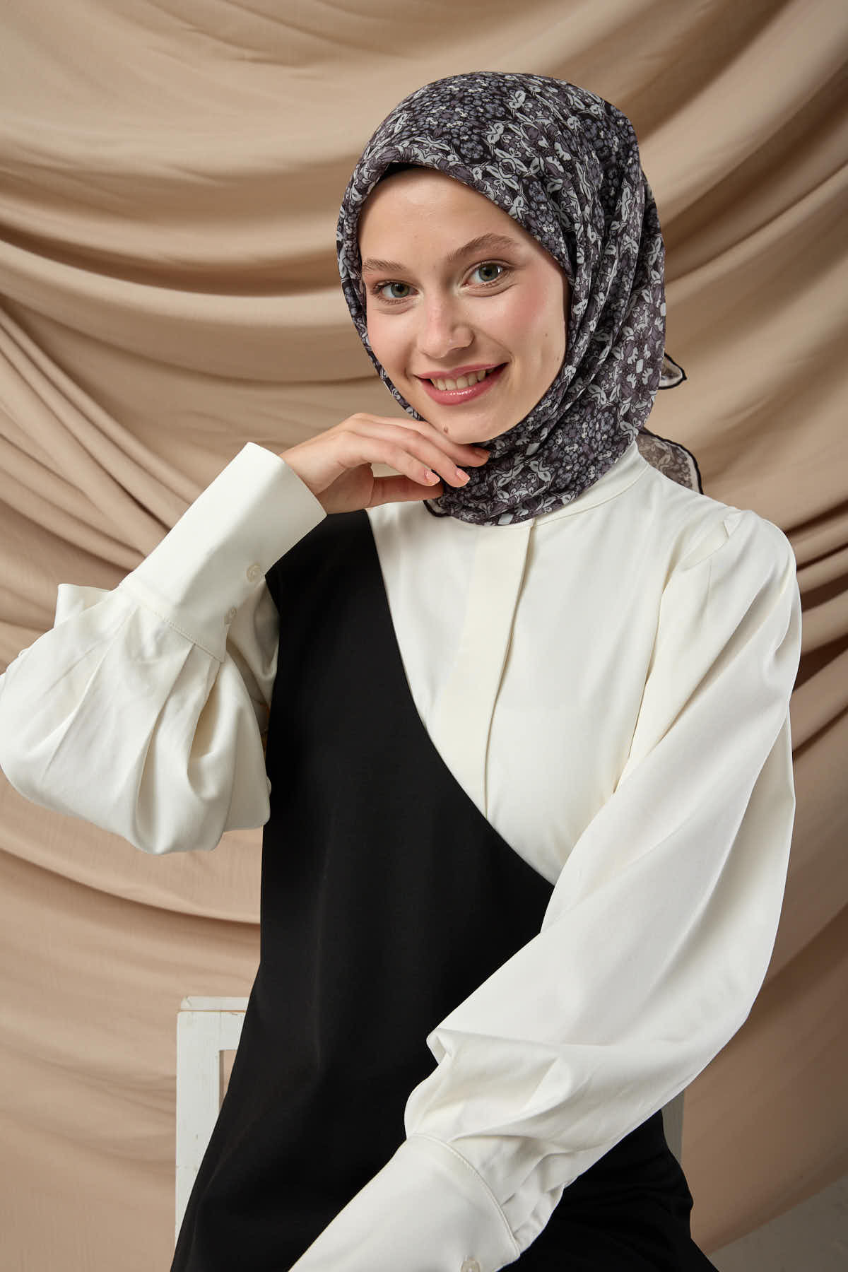 Silk Home-Soft Scarf 73093-01 2
