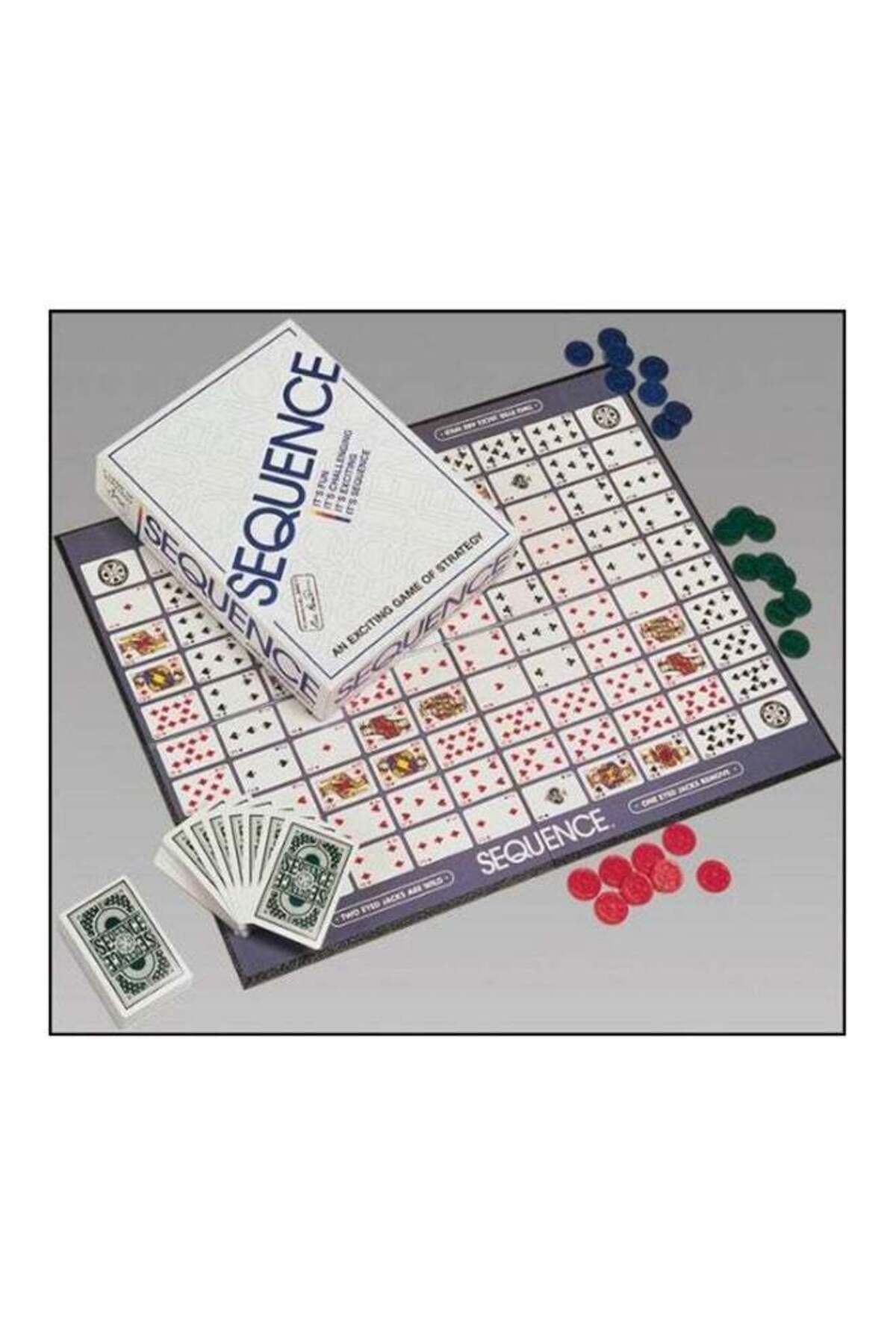 Generic-Large Sequence Game Card Game Multicolour 1