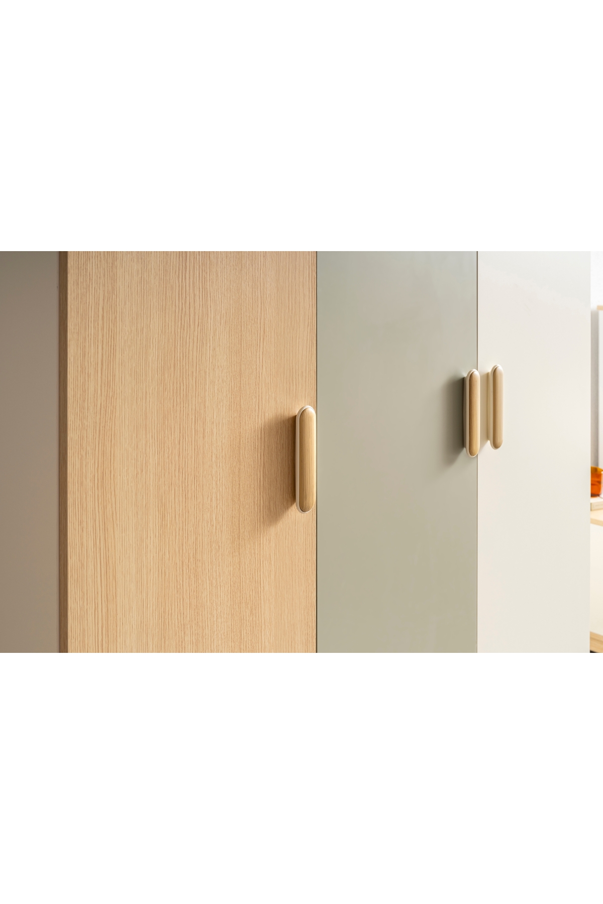 Vivense MOKİDO KİTAPLIKLI GARDIROP, 3 KAPAKLI fotoğrafı 3 (önizleme)