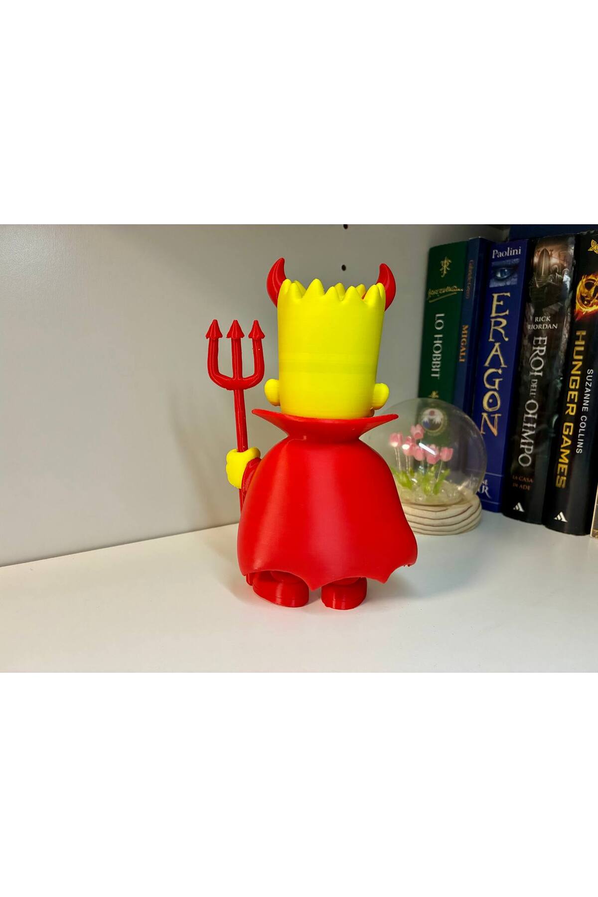 Bart Simpson „Devil“ Teufelsfigur – 3D-gedruckte Sammlerfigur (7–8 cm)
