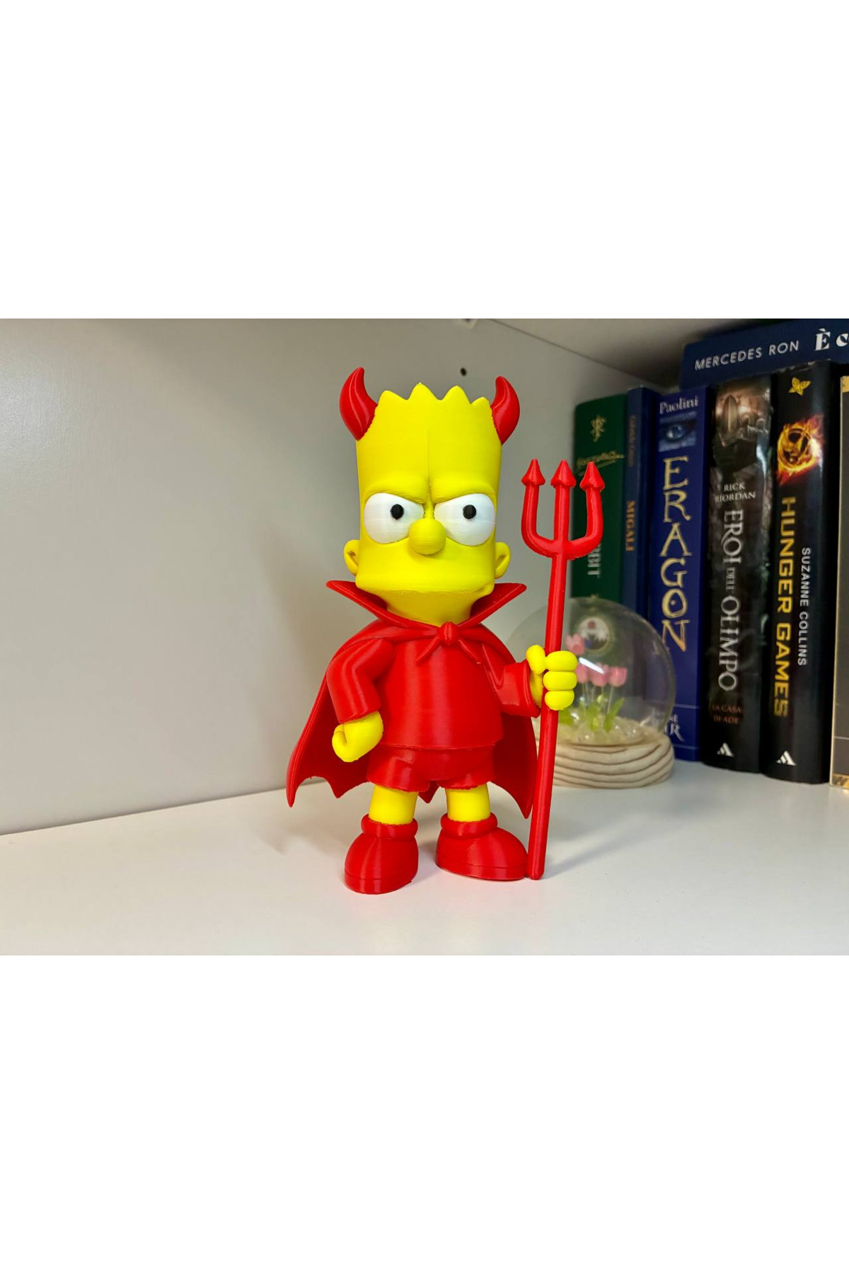 Bart Simpson „Devil“ Teufelsfigur – 3D-gedruckte Sammlerfigur (7–8 cm)