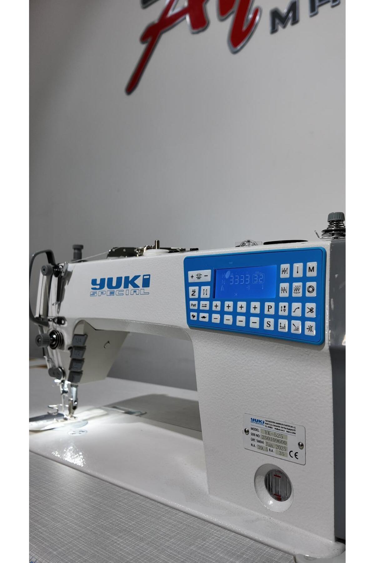 Yuki YK-525 Kapalı Kartel Otomatik Düz Dikiş Makinası - Fiyatı