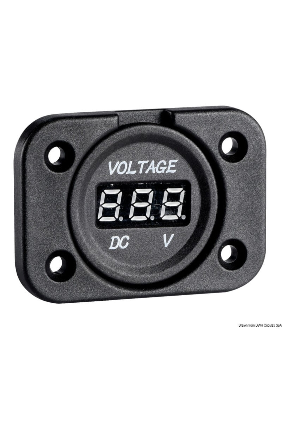 OSCULATI-Digital Volt Meter for Embedded Mounting 1