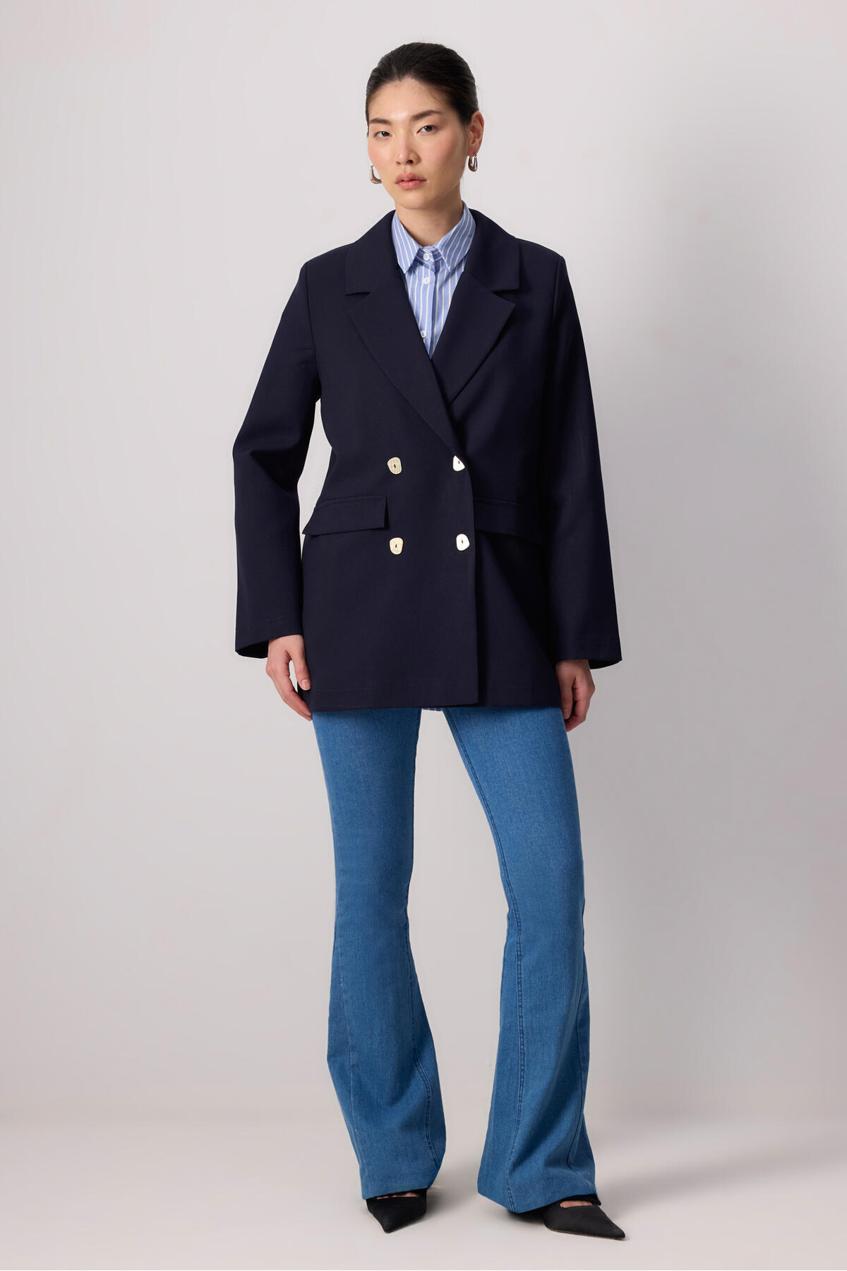 Touché Privé-BUTTONED BLAZER JACKET 1