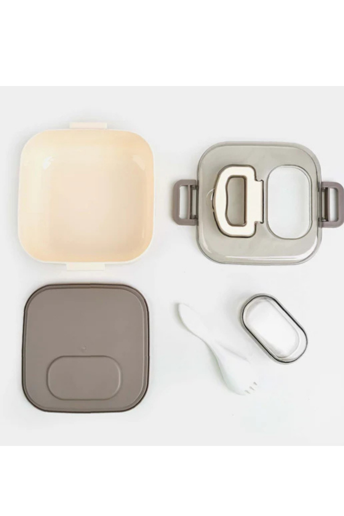 Next Plus-Bento Stainless Steel 800ml Single Layer Carry Single Layerlunch Box with Handle 5