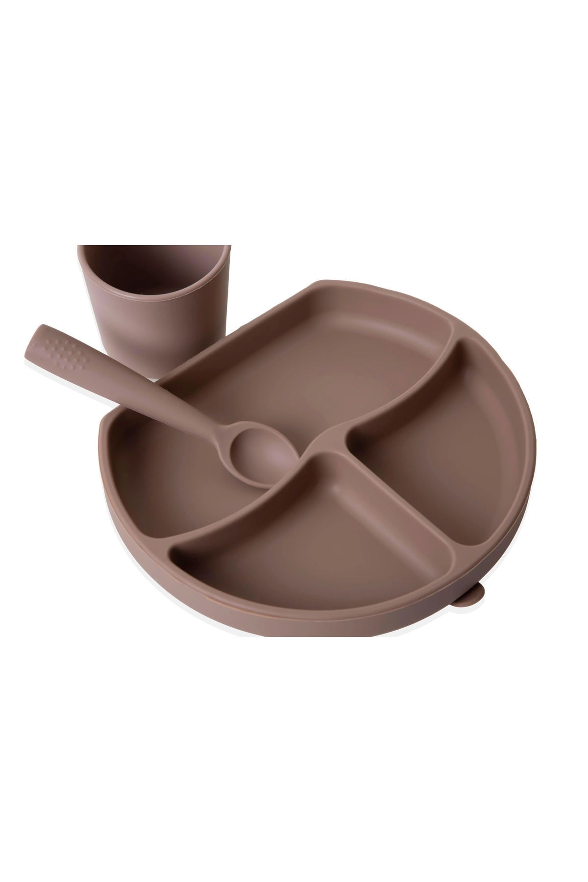 Babyjem Silikon Beslenme Seti Latte fotoğrafı 2 (önizleme)