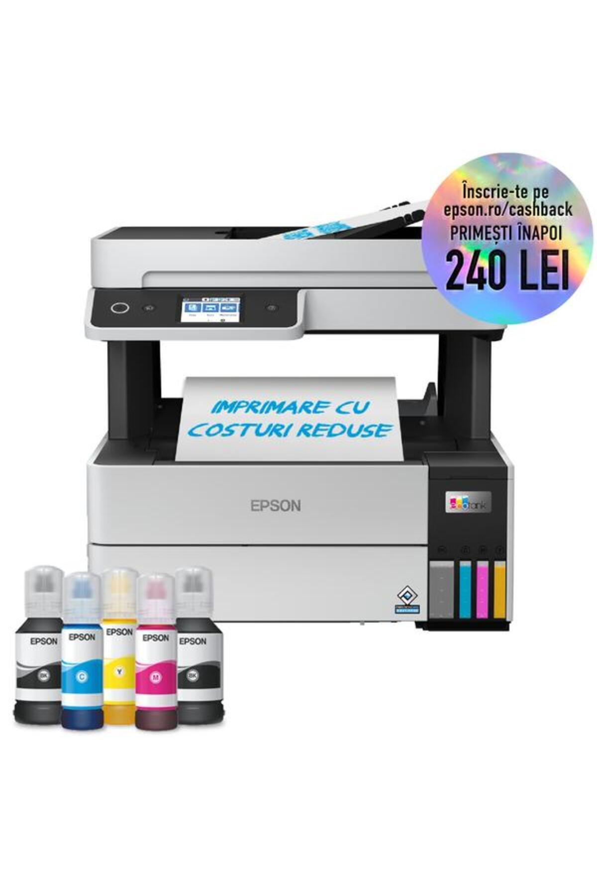 EPSON-Multifunctional EcoTank L6460, inkjet, A4, 17ppm, Duplex, ADF, USB, Network, Wireless (Black) 7