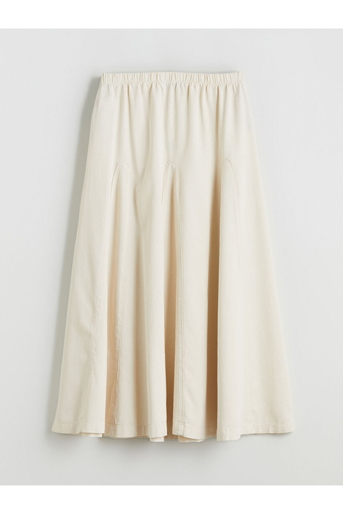 LC Waikiki-Create Your Style with Uzg Store |   Elastic Waist Flared Jean Skirt 6
