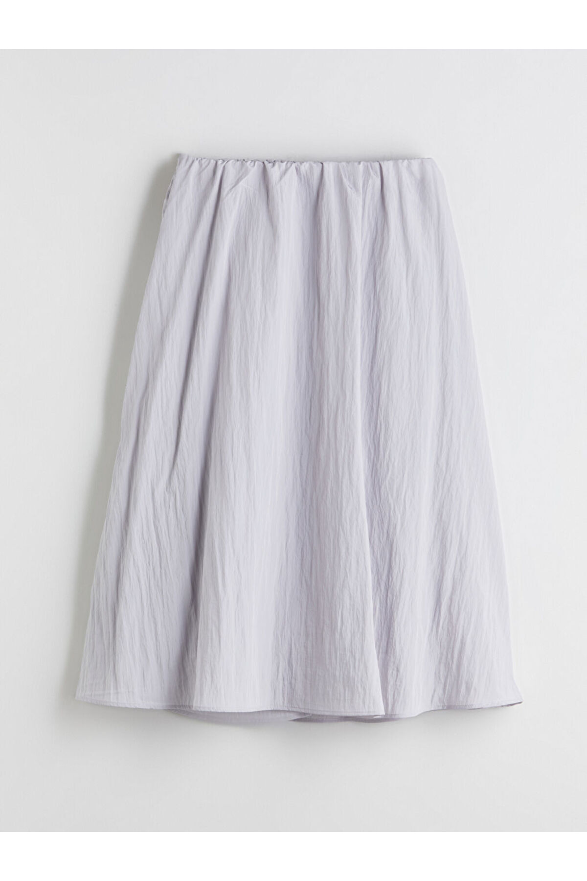 LC Waikiki-Create Your Style with Uzg Store |   Textured A-Line Skirt with Elastic Waistband 5