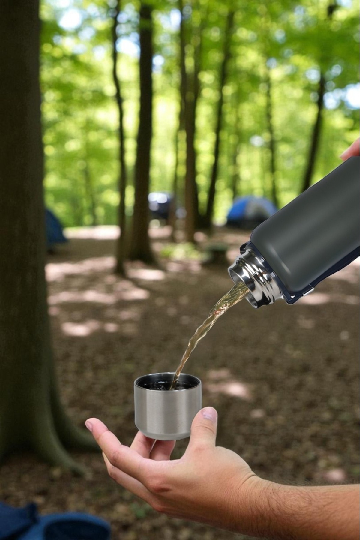 Kiwi Çift Kat Paslanmaz Çelik 750 ml Termos fotoğrafı 2 (önizleme)