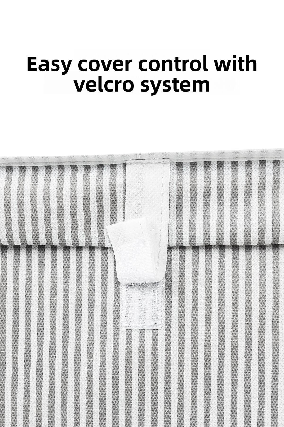 Milenay-Multi-Purpose with Lid Laundry-Storage-Organization Etc.Hocus, Box 50x40x30 - Maxi Model Box - Gray 3