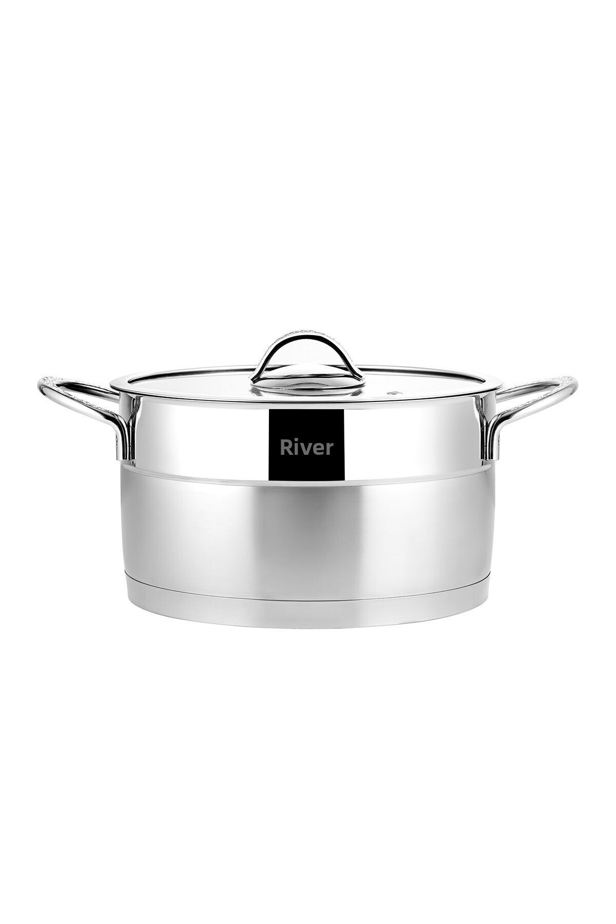 Nehir-Silver Matte Trend 22 cm Deep Pot 4