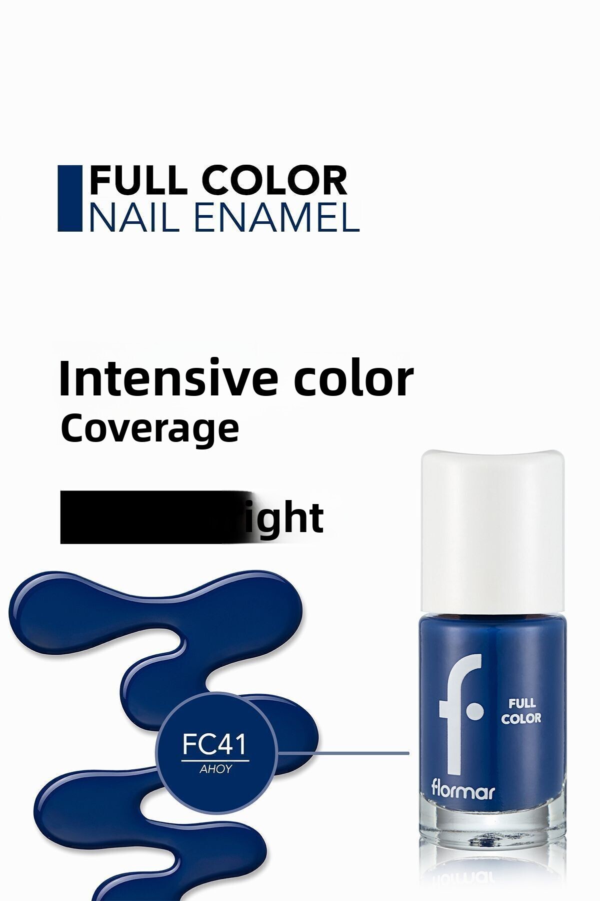 Flormar-Shiny Intense Pigmented Full Color Nail Enamel - Ahoy! Fc41 - 8690604379941 5