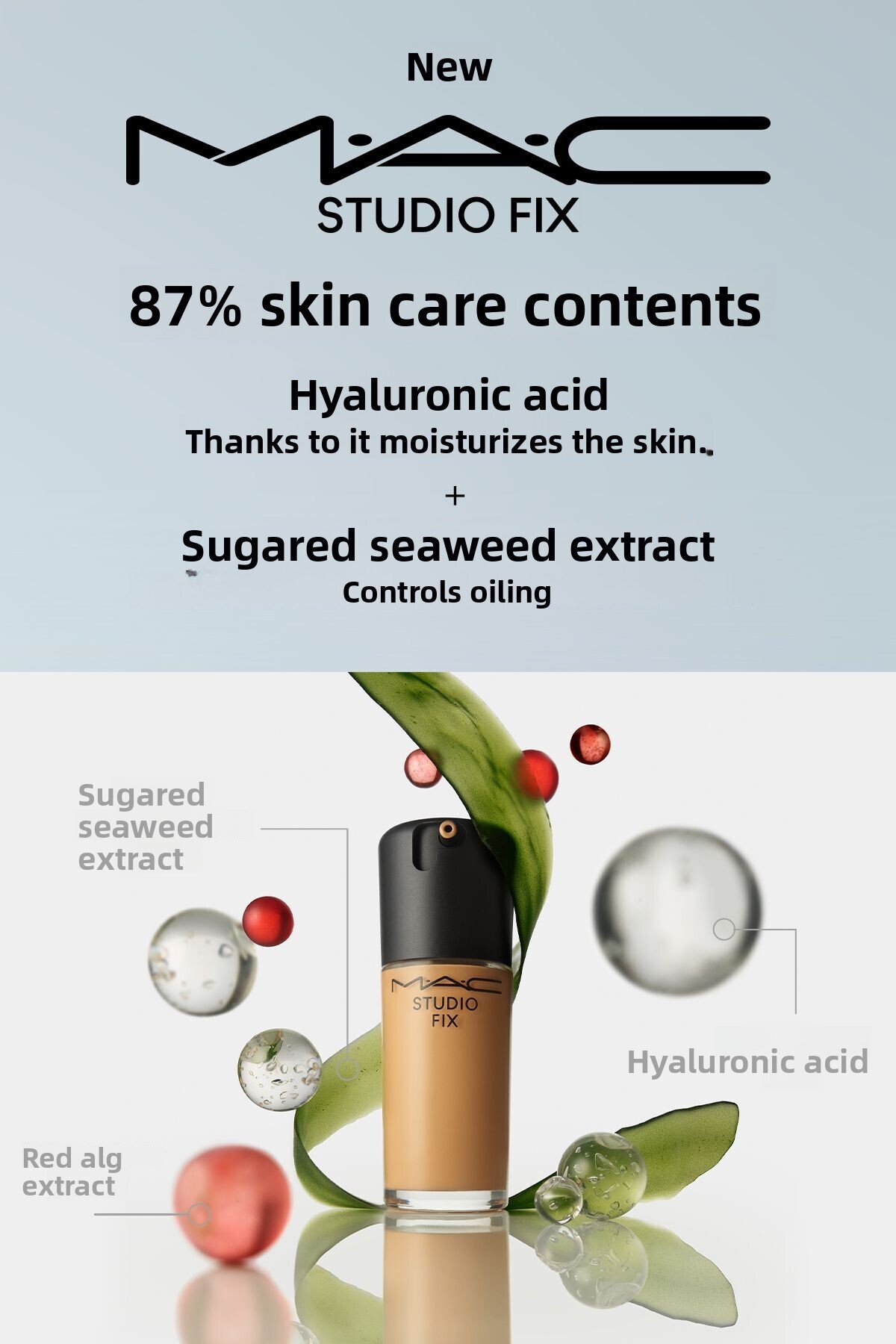 M.A.C-Matte Foundation Lasting up to 24 Hours - Studio Fix Fluid Spf15 - Color: Nw45 - 30ml 3