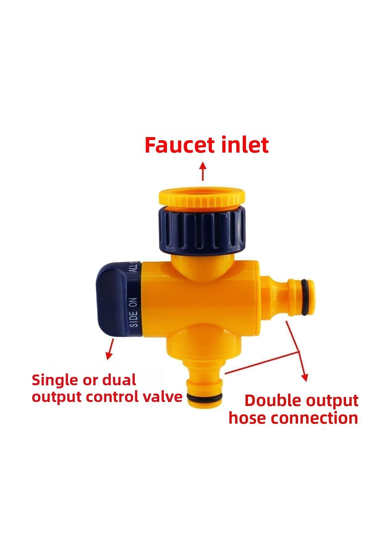 Badem10-Furtun bidirecțional și dispozitiv de conectare a robinetului - Accesoriu de irigare și inserție DY8906 3
