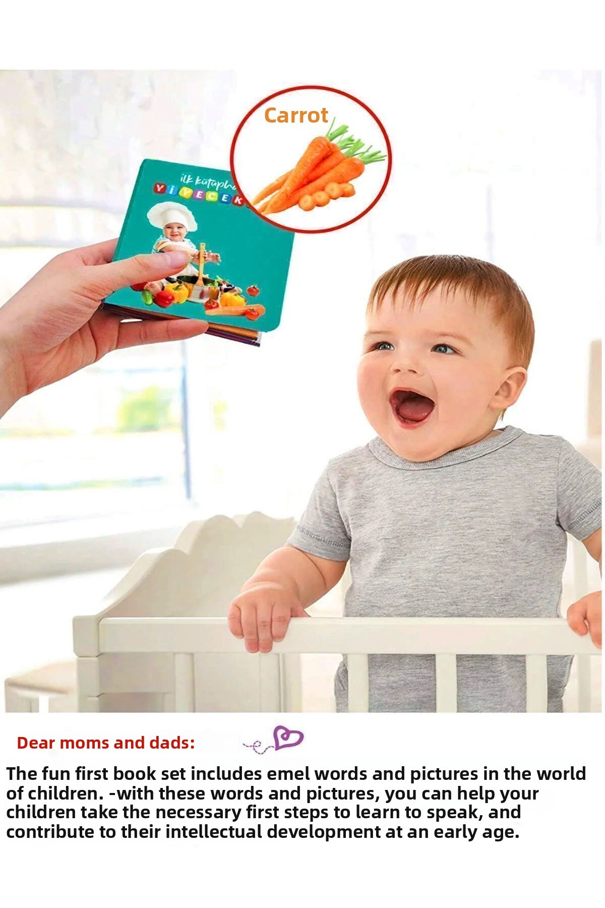 دی‌ایتوی ست آموزشی کتاب‌های «اولین کتاب‌های من» ۸ تکه برای کودکان ۰ تا ۳ سال