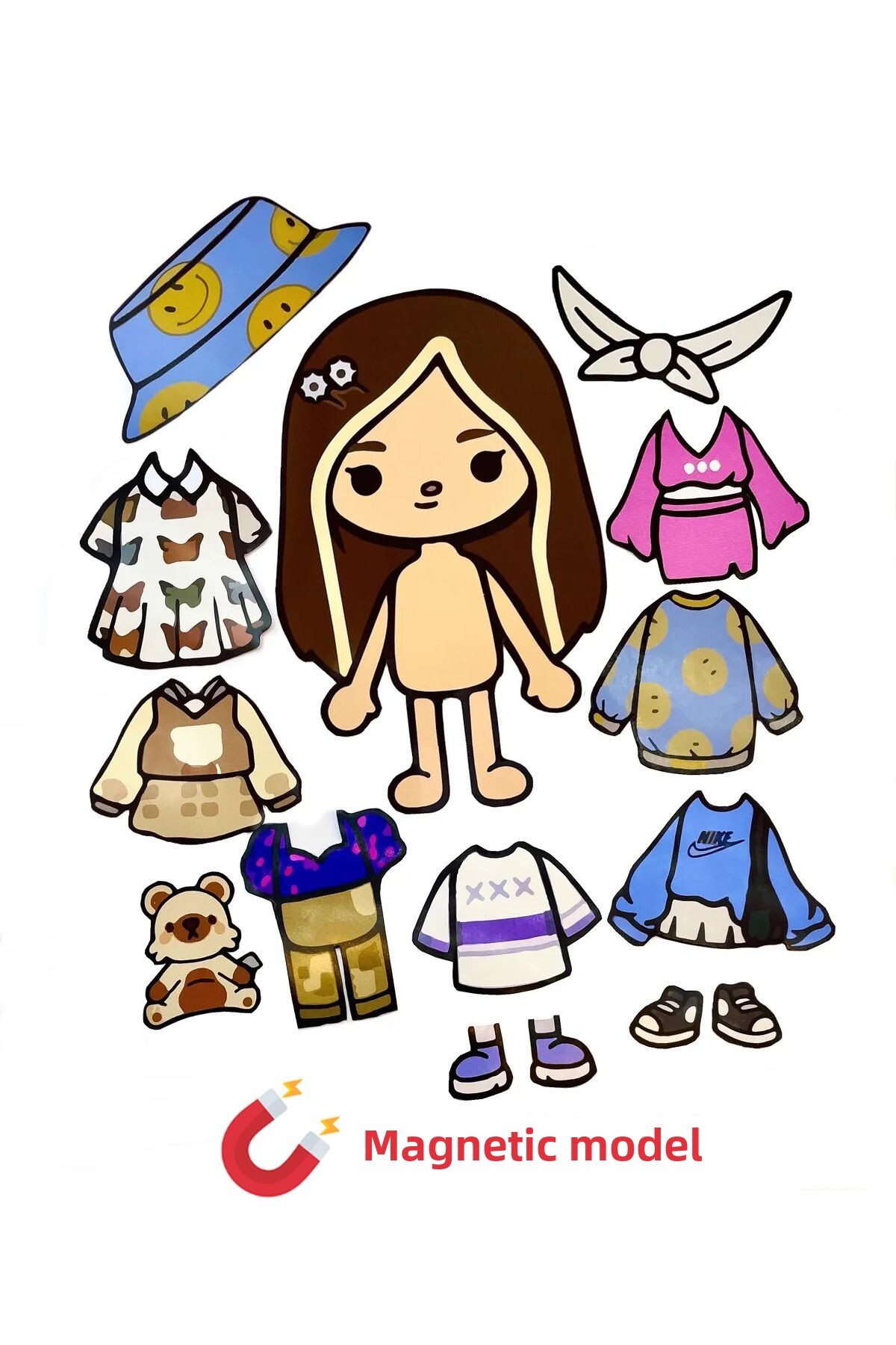 ست لباس‌پوشانی مغناطیسی توکا بوکا براون