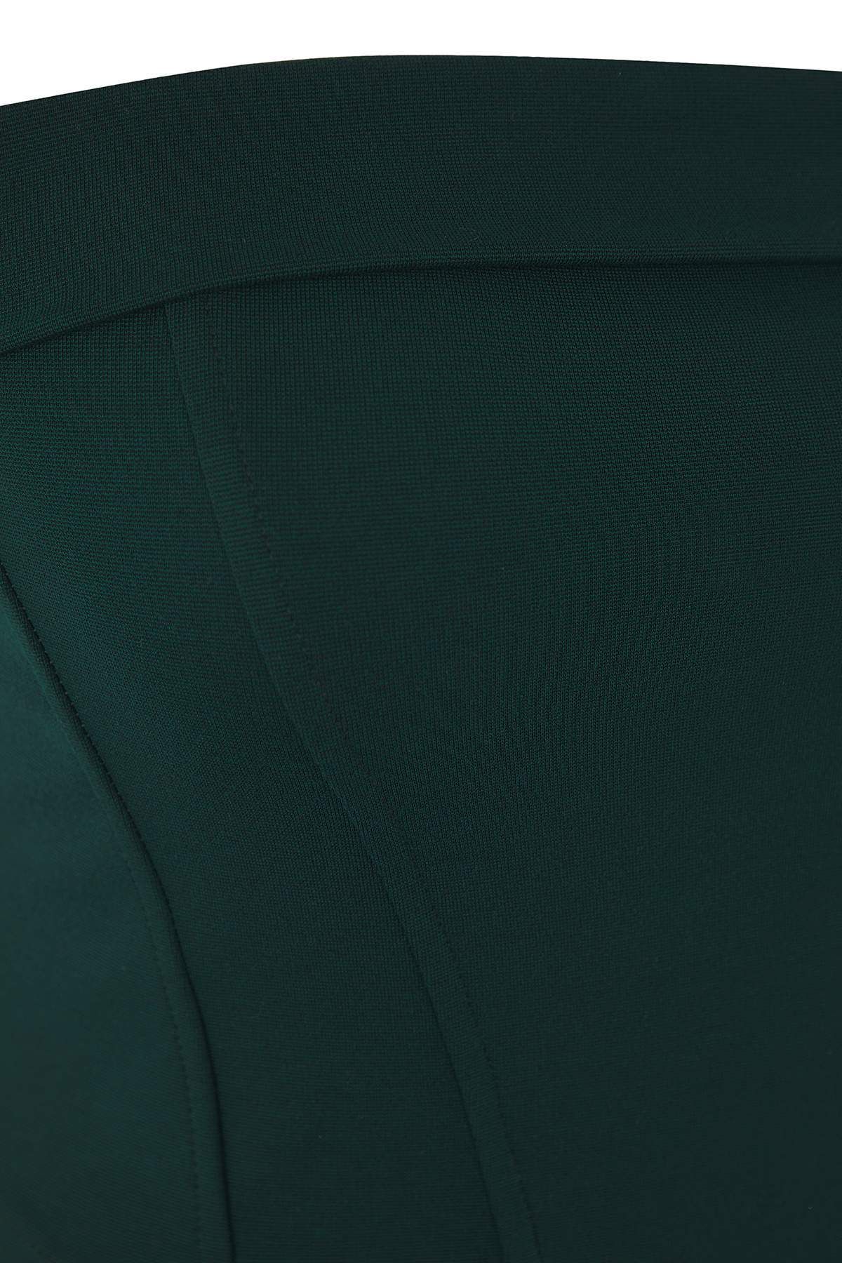 Trendyol Curve-Plus Size Emerald Green Interlock Blouse - Tbbaw24Dj00000 7