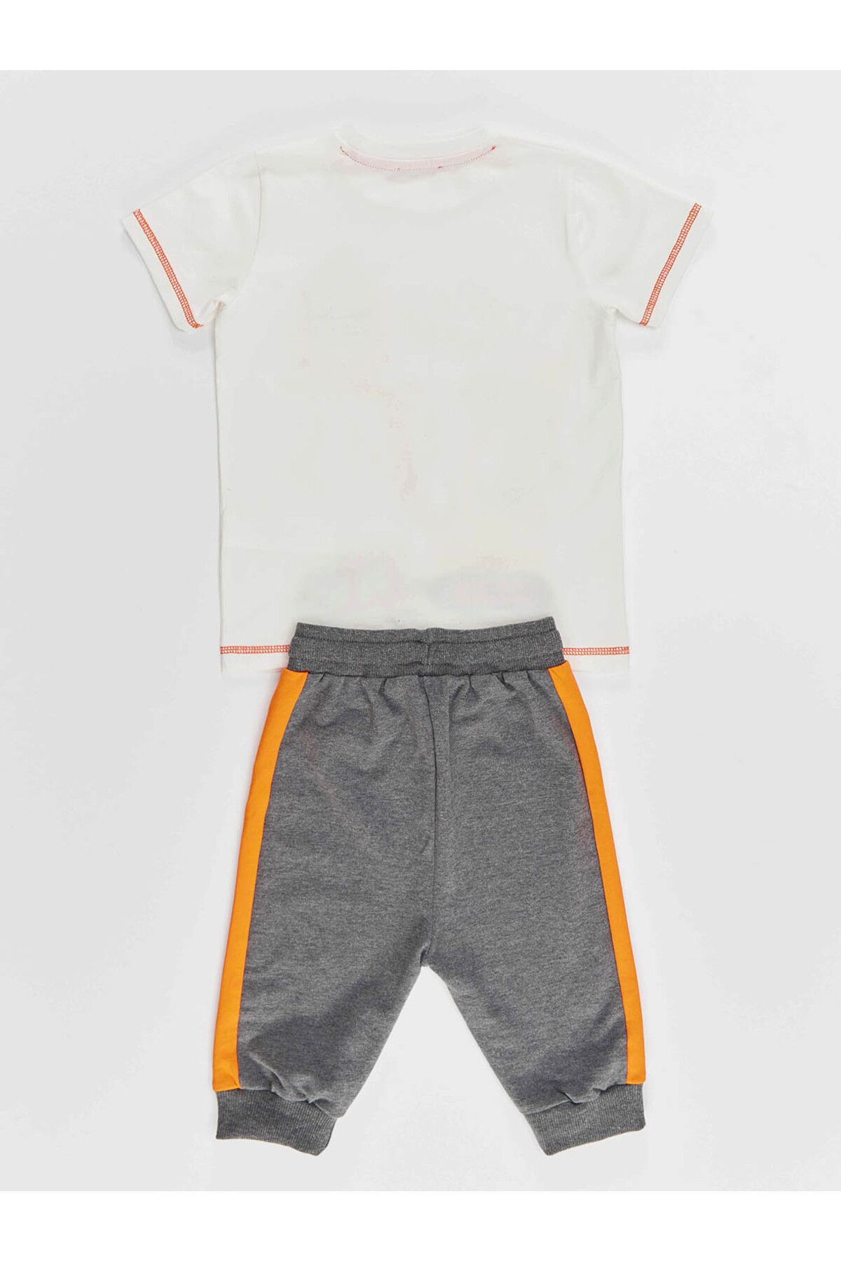 Denokids-Dino At Work Boy's T-shirt Capri Shorts Set 4