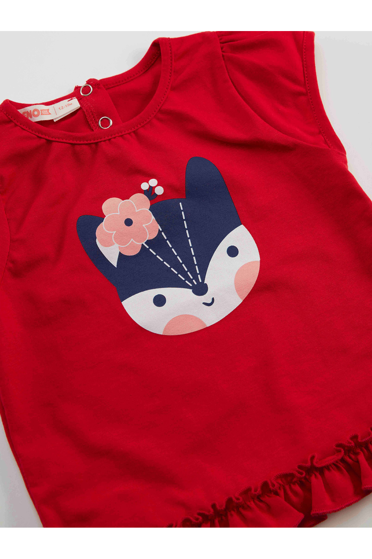 Denokids-Red Fox Tunika-Strumpfhosen-Set für Mädchen 5
