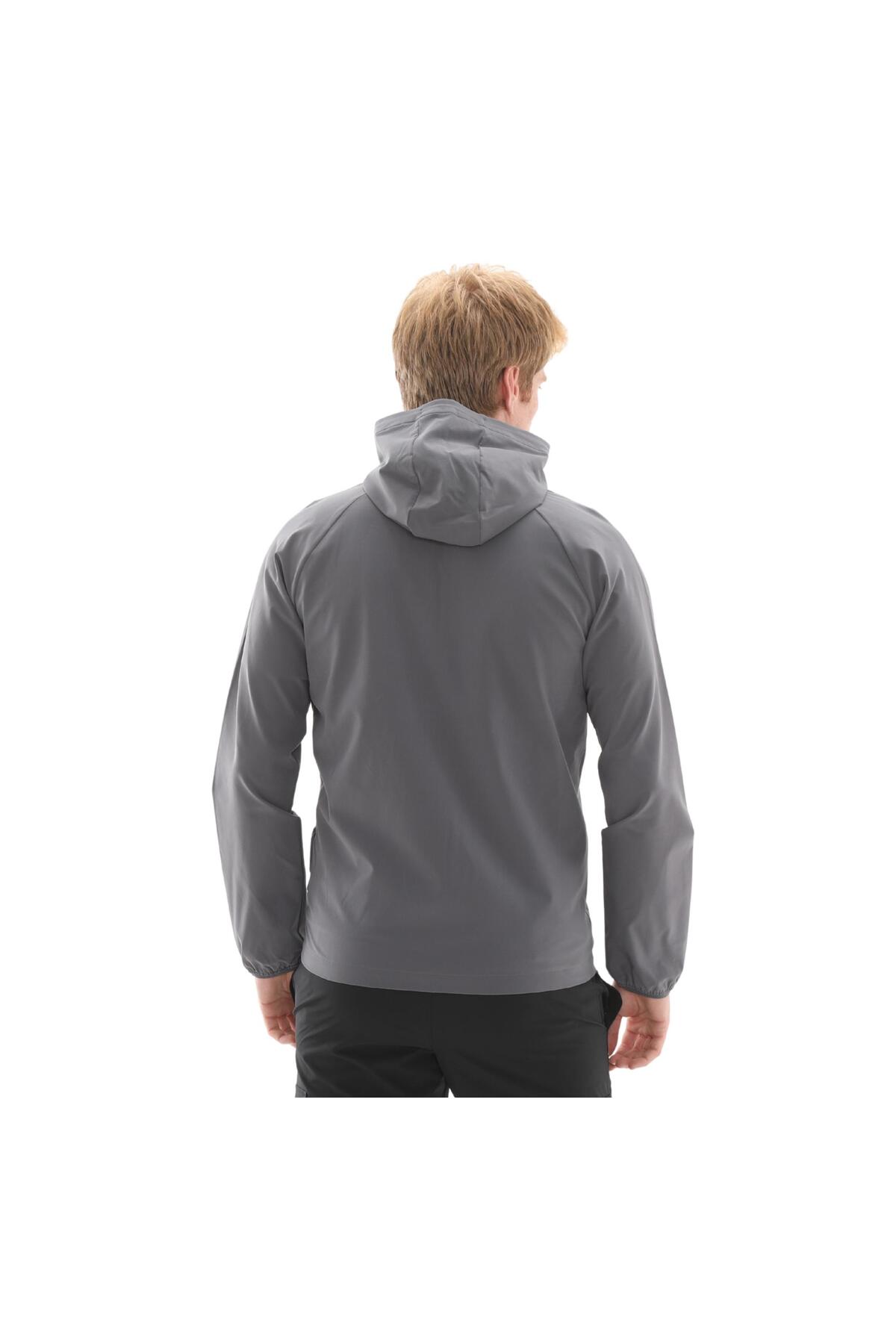 A6003001-025 Under Armour UA Stretch WVN Windbreaker مردانه بارانی - آنتراسیت — خاکستری — تصویر 4 از 4
