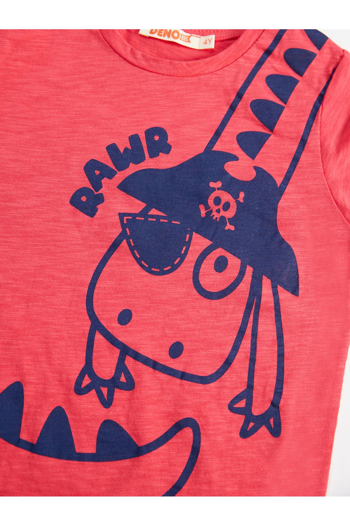 Denokids-Pirate Dino Boys nyári póló rövidnadrág szett 5
