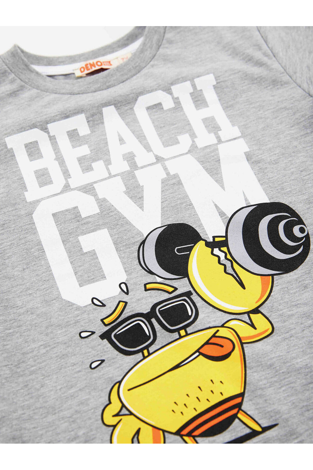 Denokids-Sada kraťasů s chlapeckým tričkem Beach Gym 5