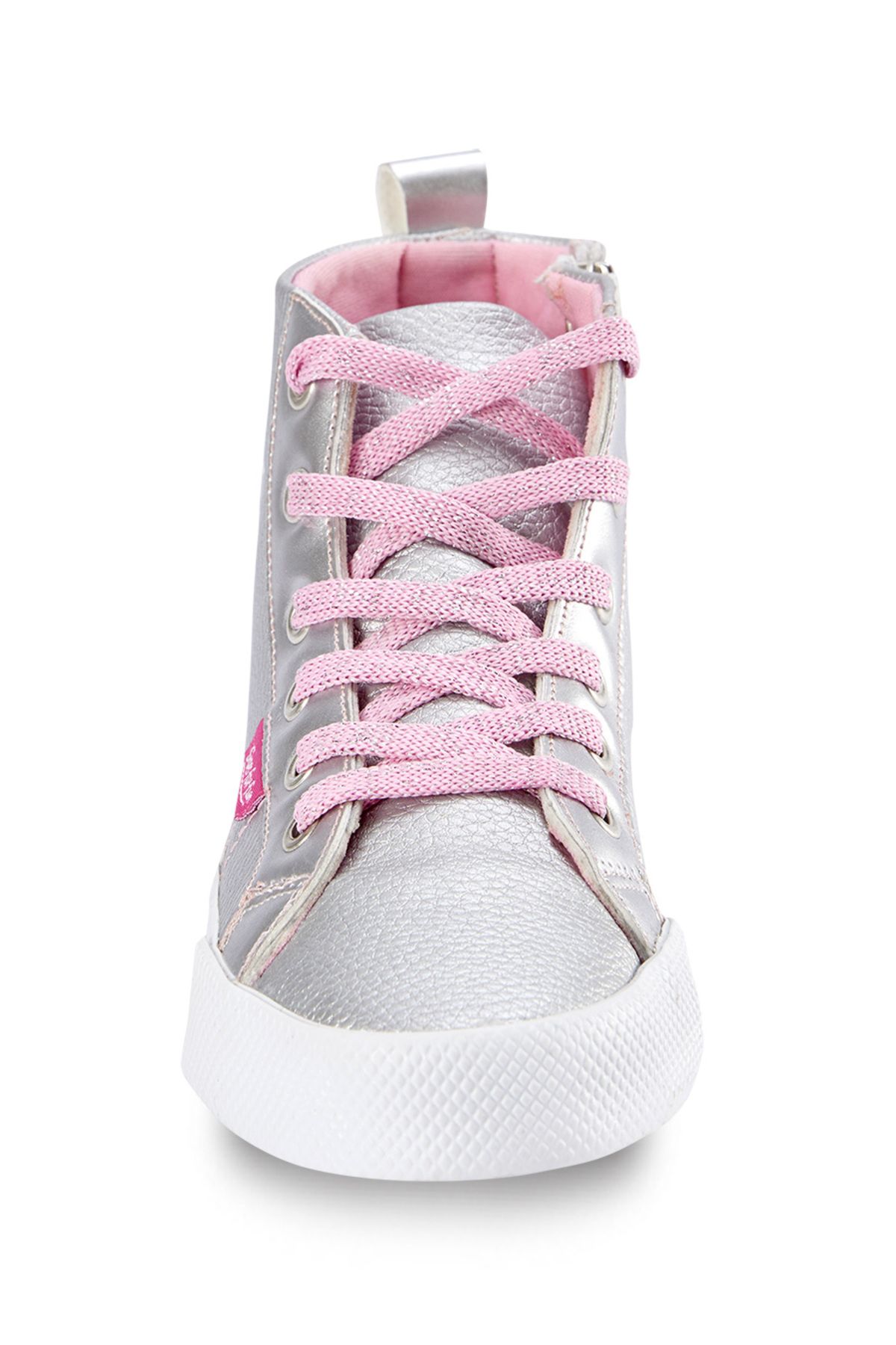 Denokids-Silberne Mädchen-Sneaker mit geflügeltem Einhorn 3