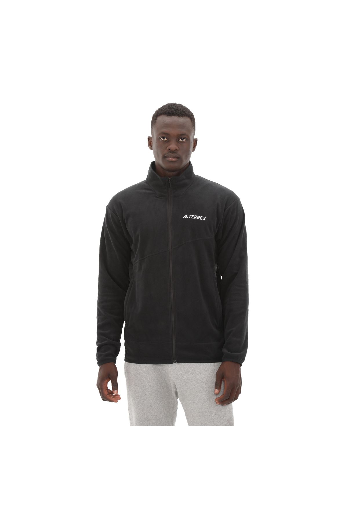 adidas-Top cu fermoar din lână Terrex Multi cu fermoar complet 2