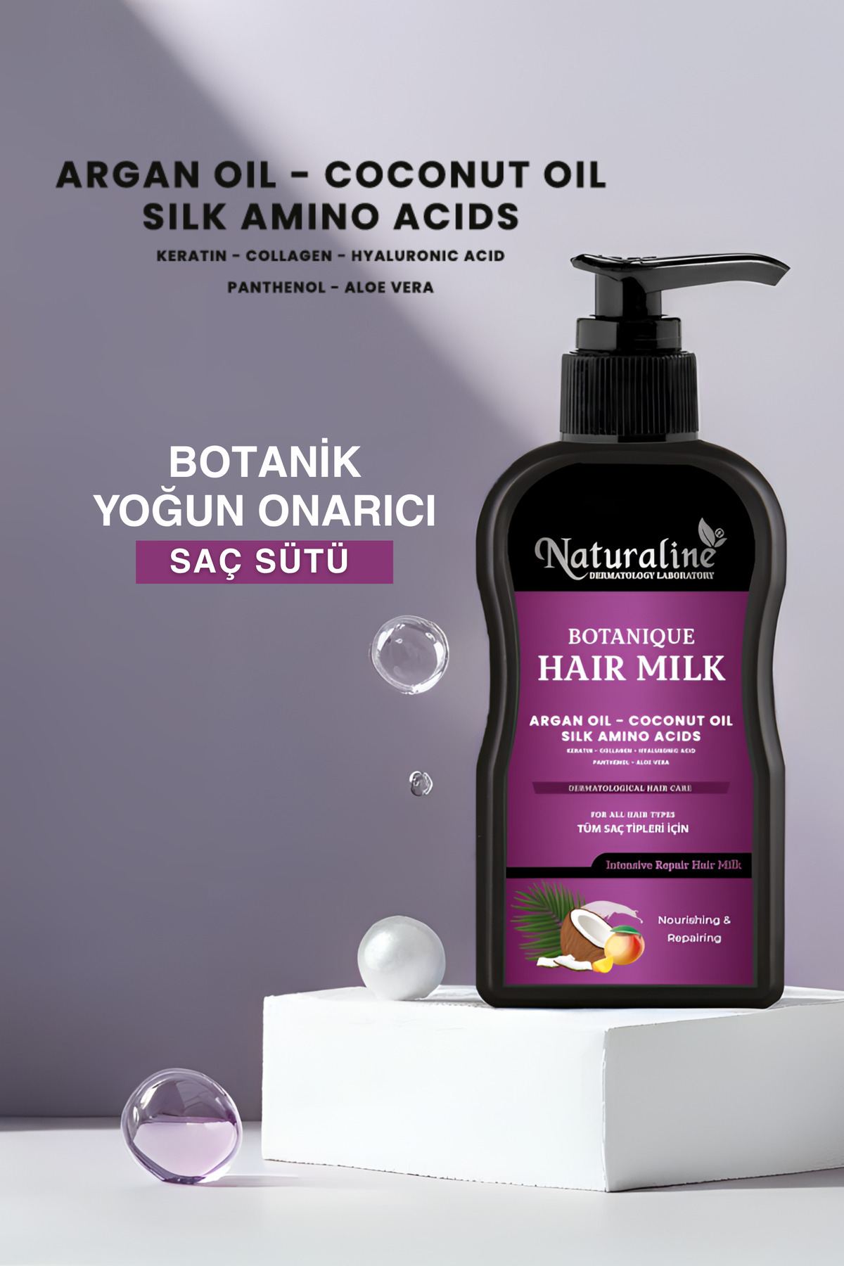 Botanik Saç Sütü Besleyici&Onarıcı 200 ml — 049 — تصویر 2 از 6