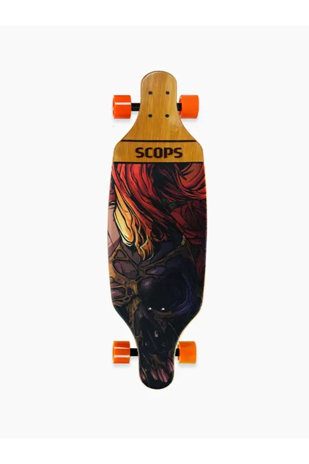 SCOPS Fury Cruiser Longboard - Ahşap Kaykay
