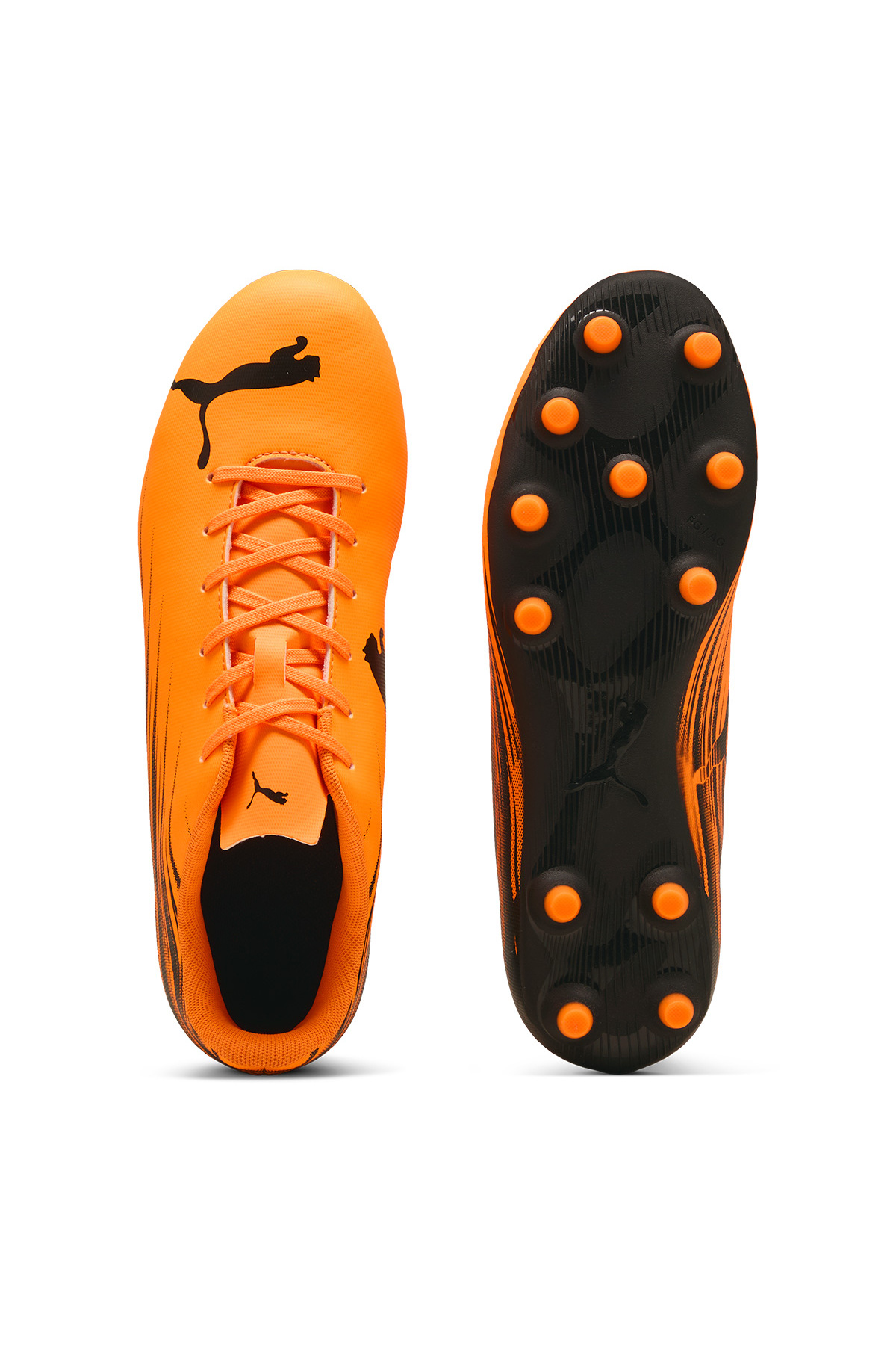 Puma Attacanto II Fg/Ag Erkek Turuncu Futbol Krampon 10849304 görsel 3