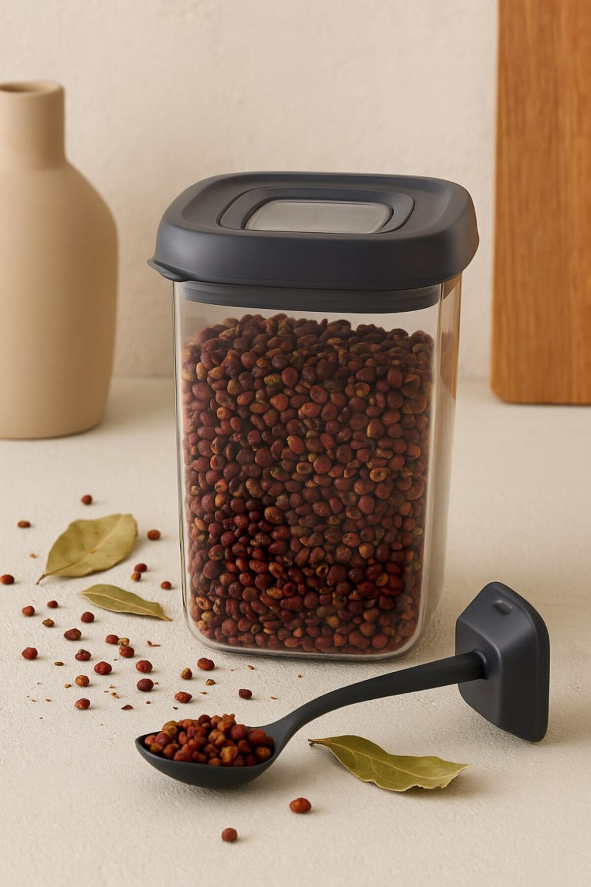 Anadolu Saray-Seasoning Storage Container with Self Spoon – Bpa Free, Practical and Stylish Design 3