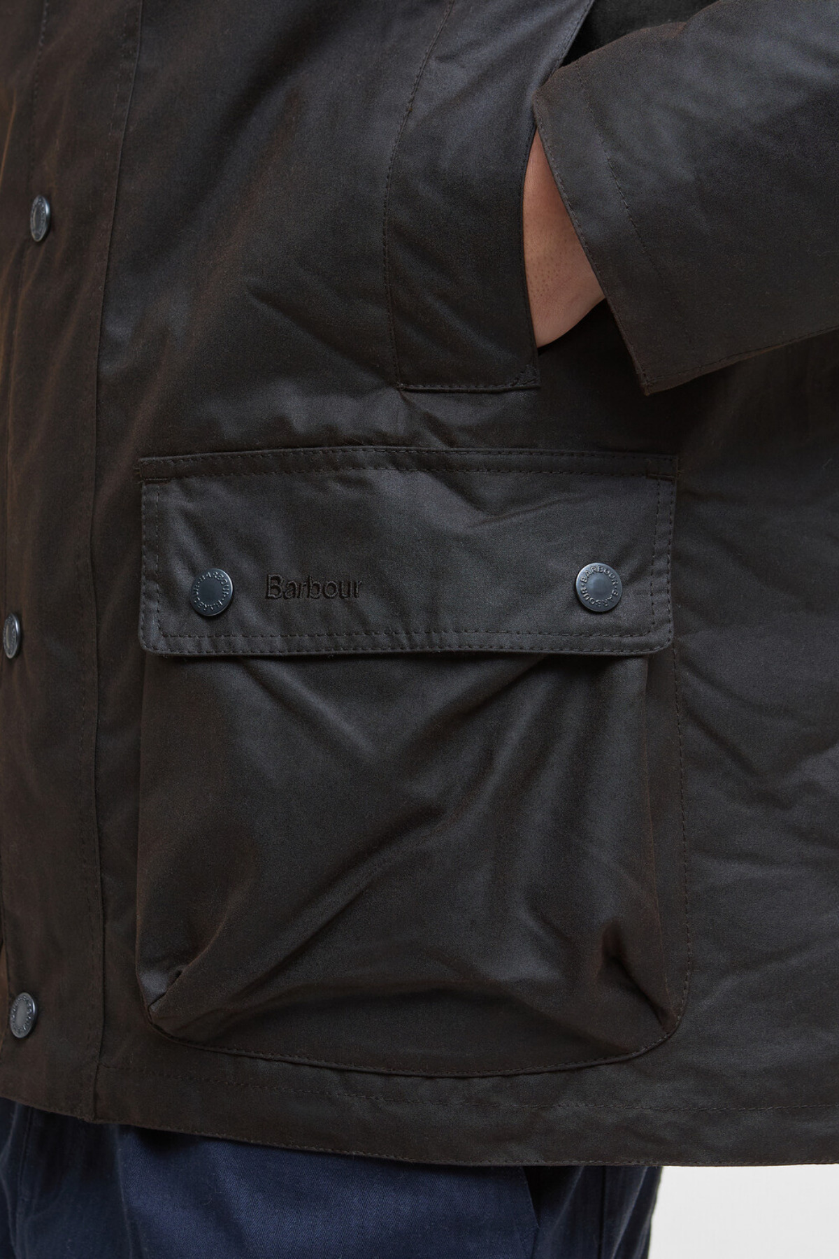 کت تک مردانه راسته آستین بلند | باربور Barbour MWX2347-0119 - تصویر 8