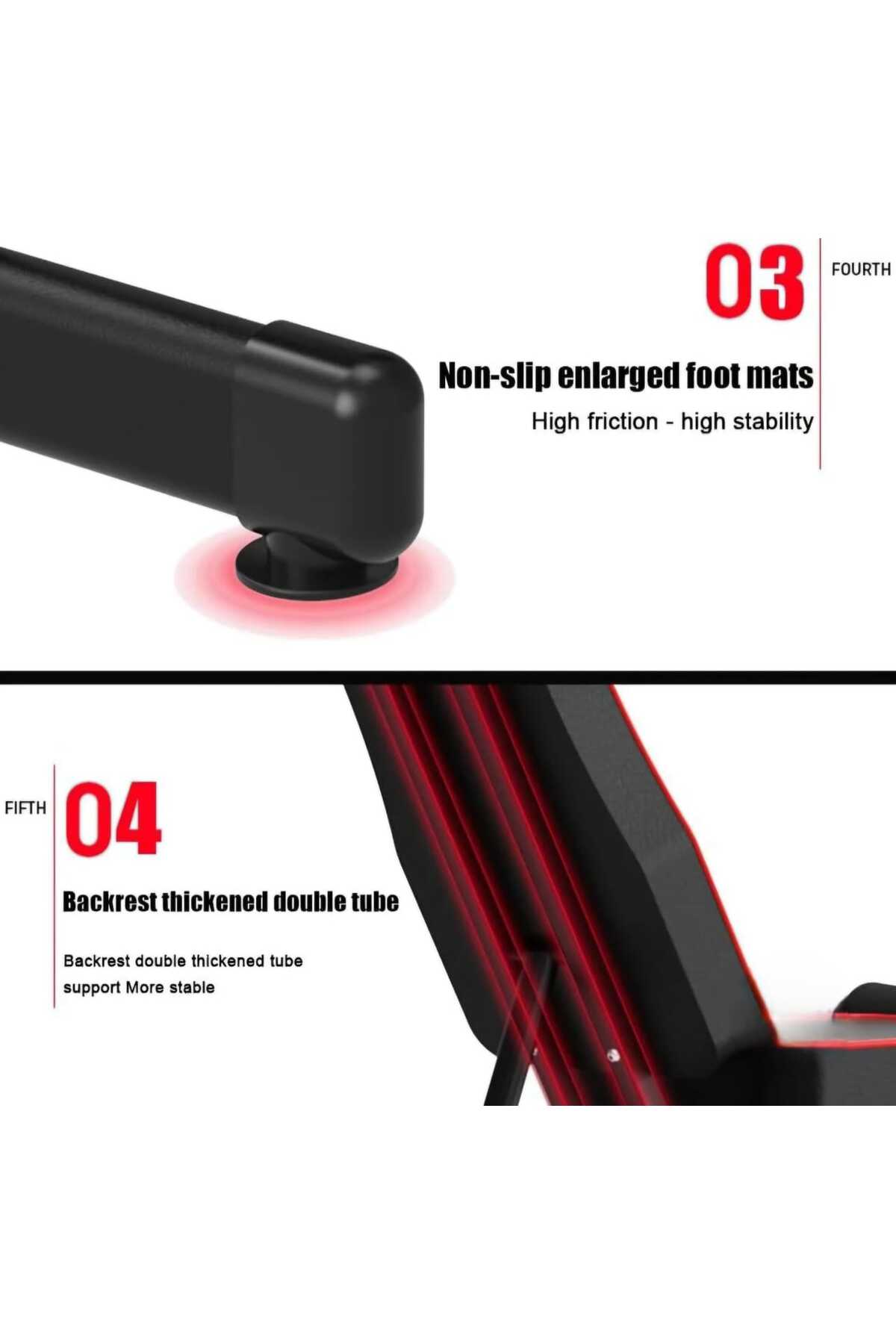 مقعد أوزان قابل للتعديل – بنش لبناء القوة موديل 1202