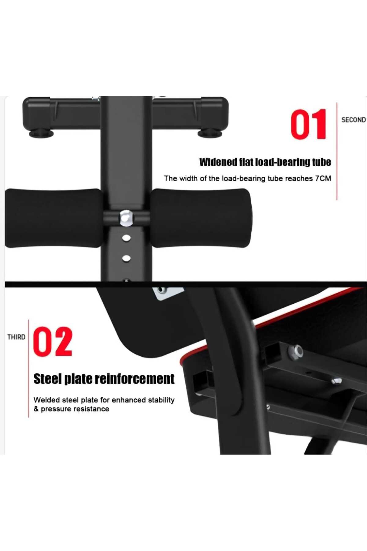 مقعد أوزان قابل للتعديل – بنش لبناء القوة موديل 1202