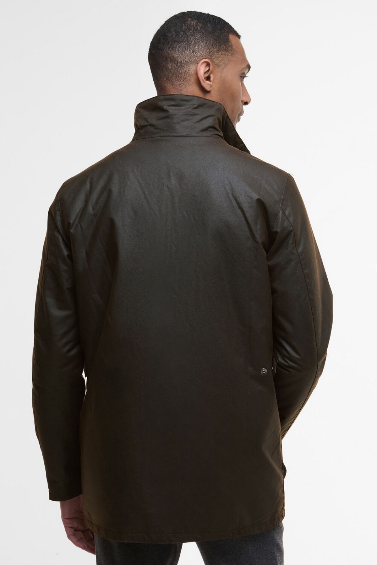 کت تک مردانه راسته آستین بلند | باربور Barbour MWX2487-BR91 DK - تصویر 4