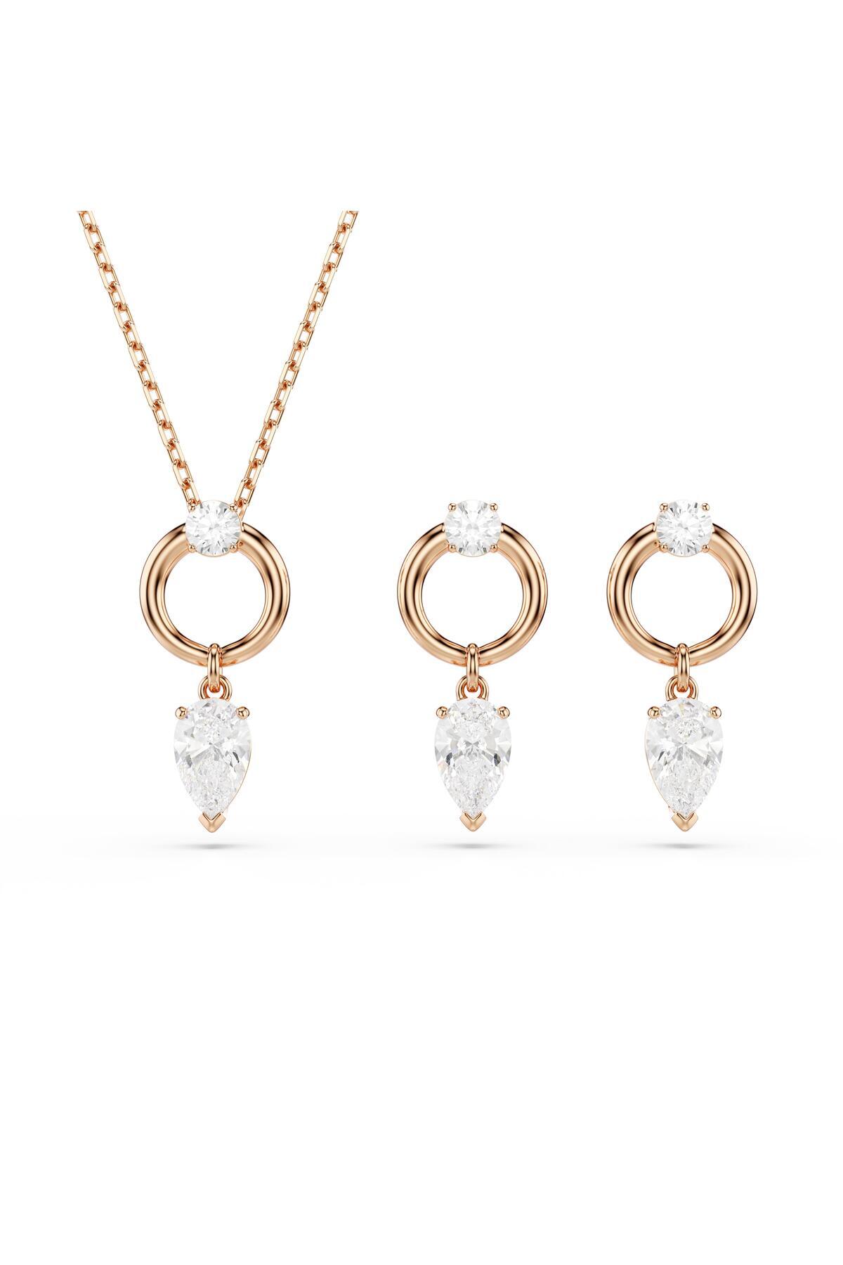 سواروسکی 5733808 Set Mesmera: Set Drop White/Ros