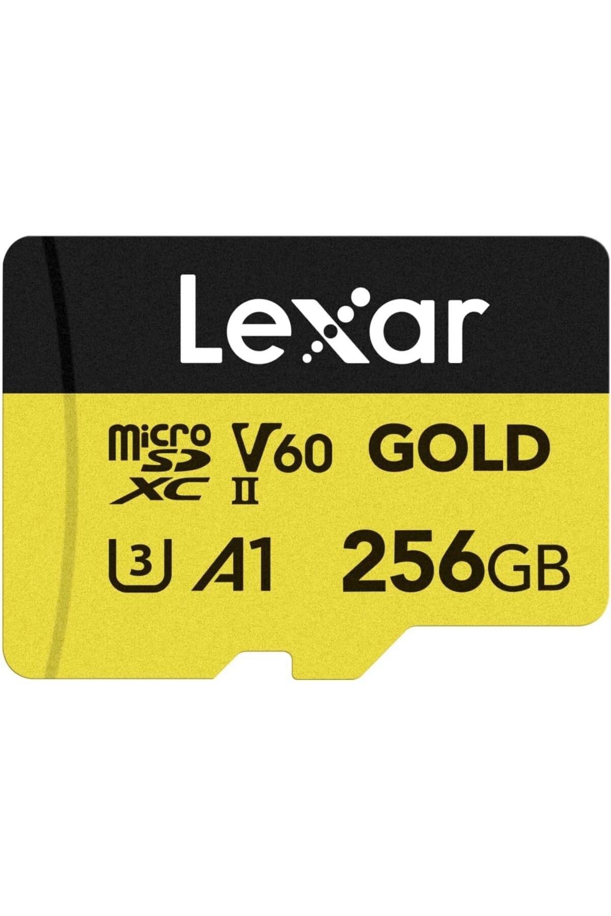 AC BOX-Gold 256Gb Micro Sd Card, Microsdxc Uhs-Ii Memory Card, V60, U3, A1, C10 Microsd Card, 280Mb/S&Apo 1