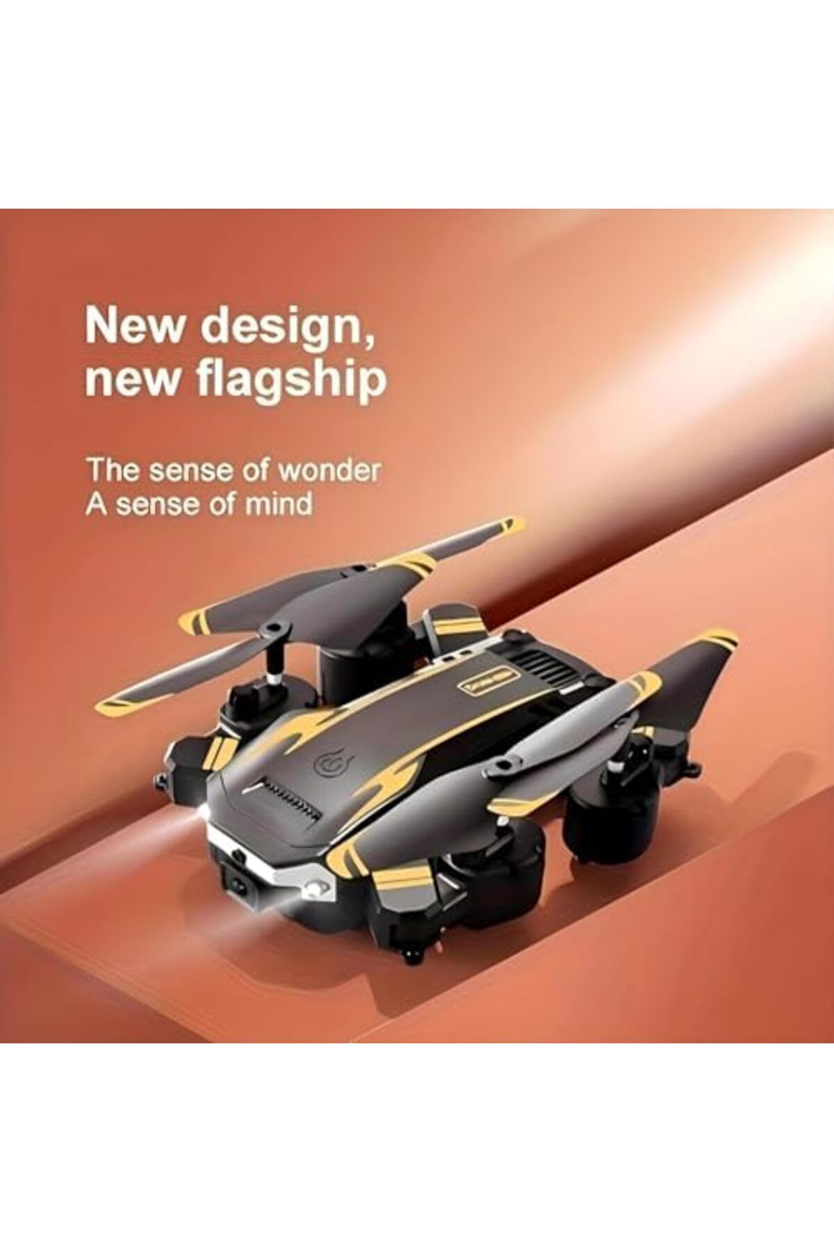 Generic-Drone with Camera, 1080p HD FPV Foldable Remote Control Drone, 360° Flips, Altitude Hold, One-Key T 5